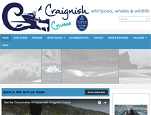Tablet Screenshot of craignishcruises.co.uk